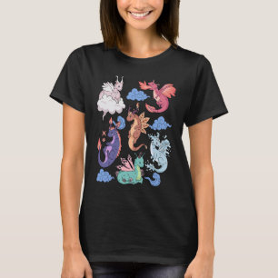 Camiseta Voo dos Dragões - Ala Mítica Elementar Curta R