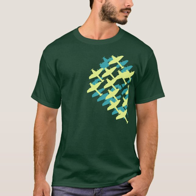 Camiseta vôo-grupo (Frente)