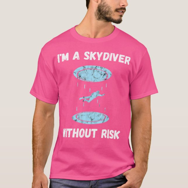 Camiseta Voo interior do Skydiver no interior do túnel de S (Frente)