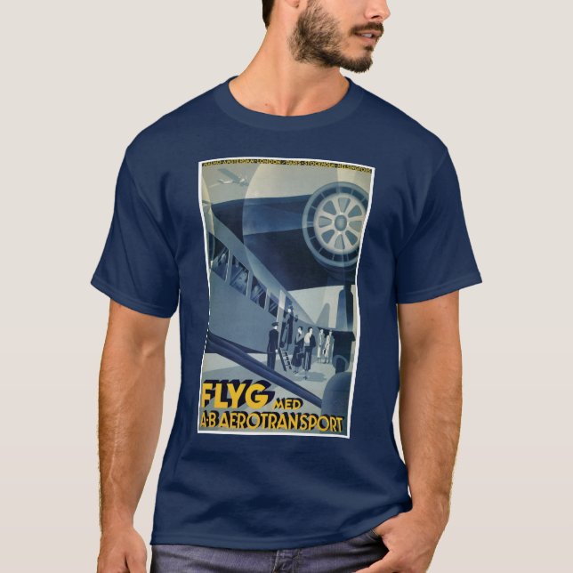 Camiseta Voo Med A-B Aerotransporte (Frente)