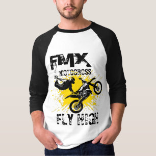 Camiseta Voo Motocross FMX Alto