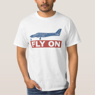 Camiseta Voo no avião
