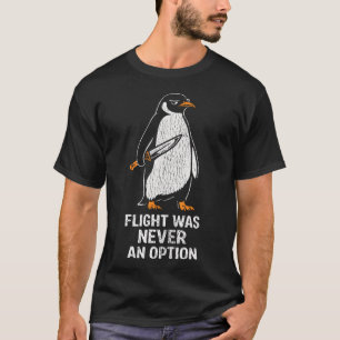 Camiseta Voo Nunca Foi Uma Opção Humor Divertido