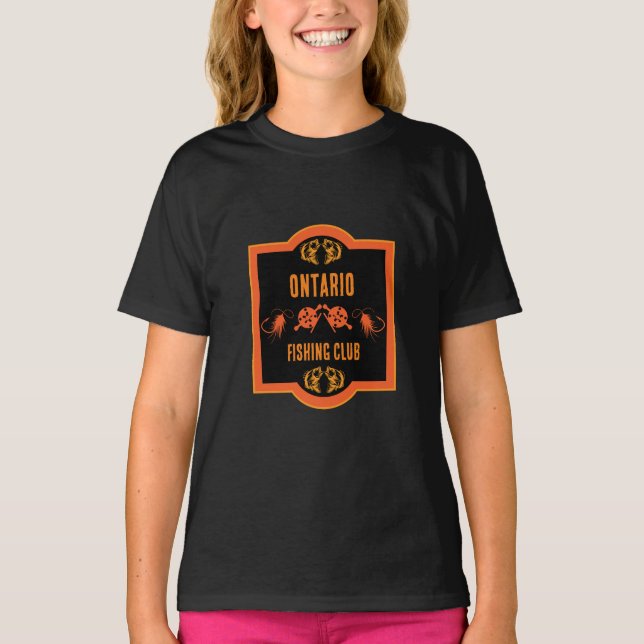 Camiseta Voo Pesca Canadá (Frente)