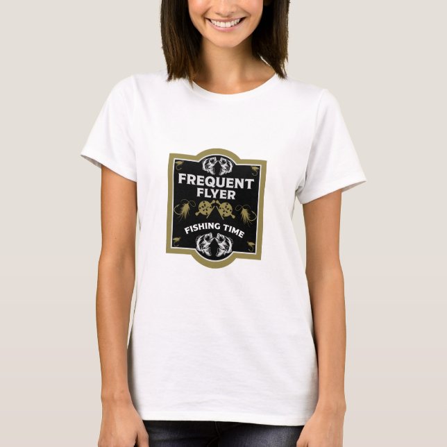 Camiseta Voo Pesca Canadá (Frente)
