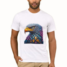 Voo Radiante: Tee Emblem de Crystal Eagle