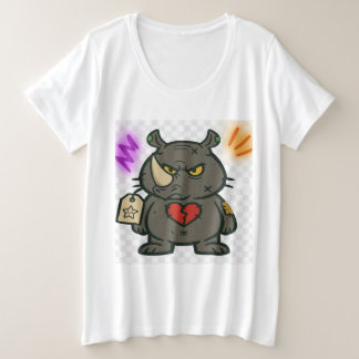 Camiseta Voodoo Rhino: Cheeky e rabugento