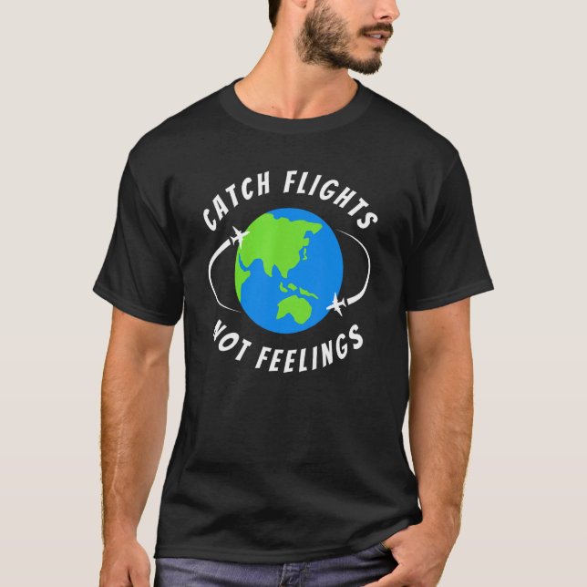 Camiseta Voos de captura sem sentimentos (Frente)
