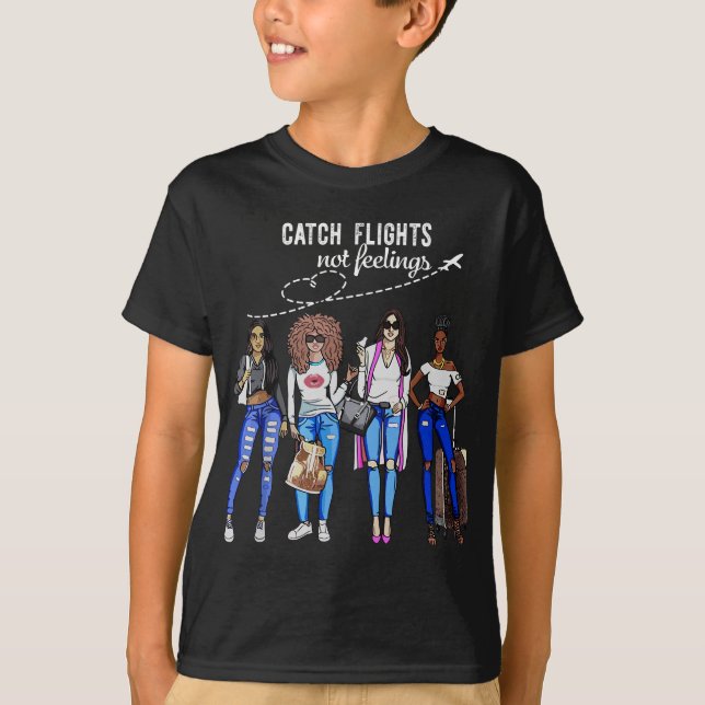 Camiseta Voos de Captura Sem Sentimentos Presentes De Féria (Frente)