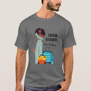 Camiseta Voos de Captura Sem Sentimentos Rainha Melanina