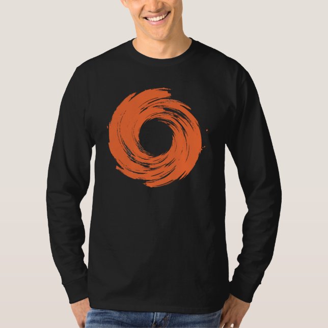 Camiseta Vortex Laranja (Frente)
