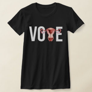 Camiseta Vota com o útero