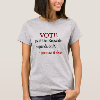 Camiseta Votação