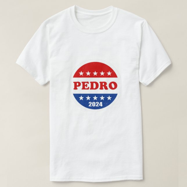 CAMISETA VOTAÇÃO A FAVOR DO PEDRO (Frente do Design)