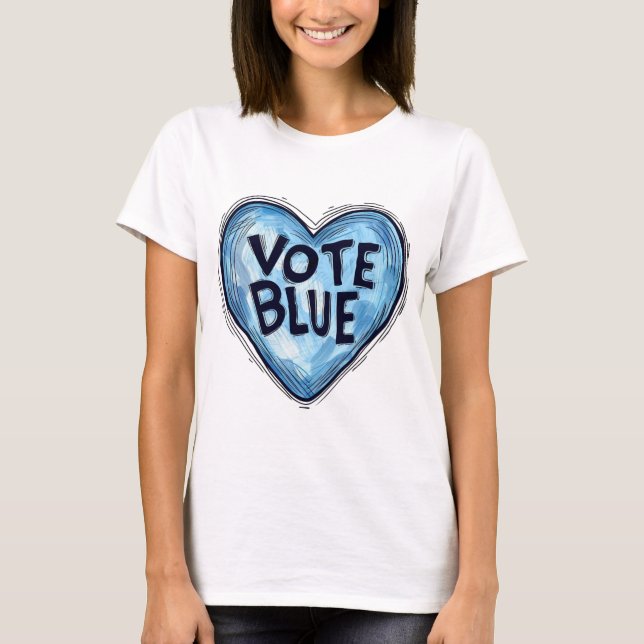 Camiseta Votação Azul (Frente)