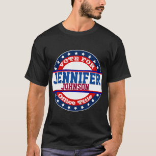Camiseta Votação da Campanha Política Personalizada