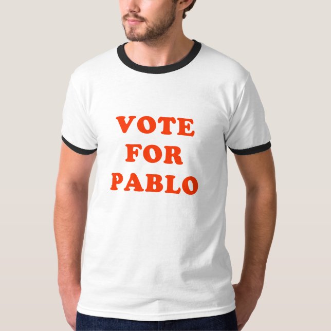 Camiseta Votação em Pablo (Frente)