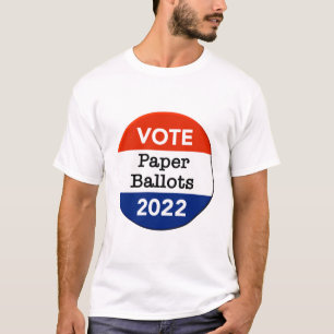 Camiseta Votação Em Papel Eleições 2022