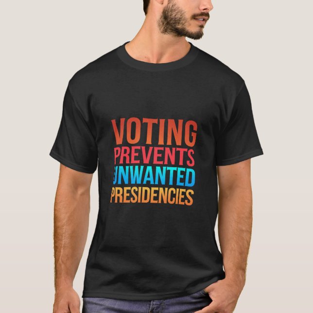 Camiseta Votação Impede Eleições de Presidências Indesejada (Frente)