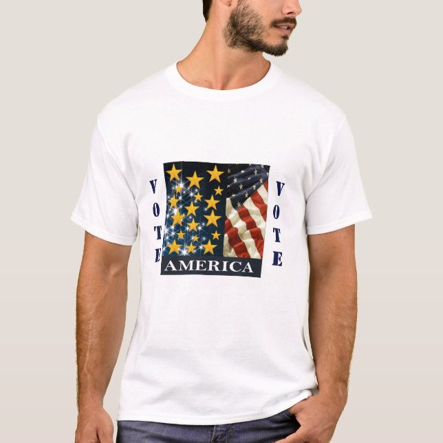 CAMISETA VOTAÇÃO NA AMÉRICA (Frente)
