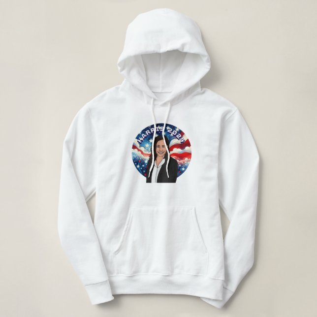 Camiseta Votação para Kamala Harris 2024 (Frente do Design)