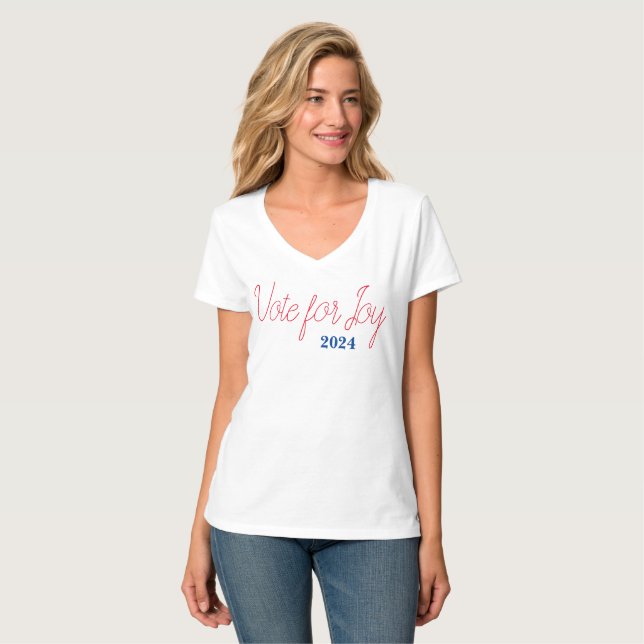 Camiseta Votação pela Alegria 2024 (Frente Completa)
