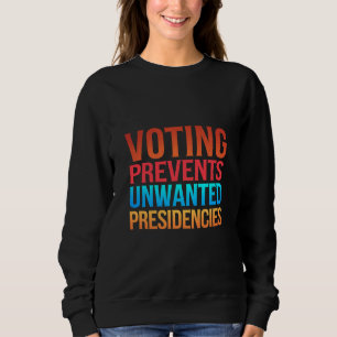 Camiseta Votação Previne Eleições Presidenciais Indesejadas