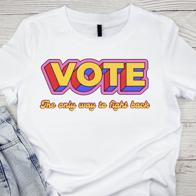 Camiseta Votação Retroativa (Criador carregado)
