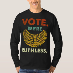 Camiseta Votamos Nós Somos Os Direitos Da Mulher Idiotas