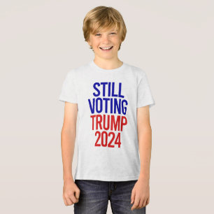 Camiseta Votando ainda trunfo para o Presidente 2024