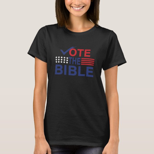 Camiseta Votar A Bíblia (Frente)