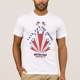 Camiseta Votar A Favor Do Futuro E Não Do Passado