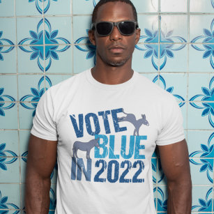 Camiseta Votar Azul em 2022, Partido Democrático Cute