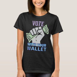 Camiseta Votar Com Sua Carteira