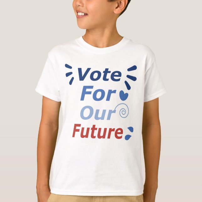 Camiseta Votar Para O Nosso Futuro (Frente)