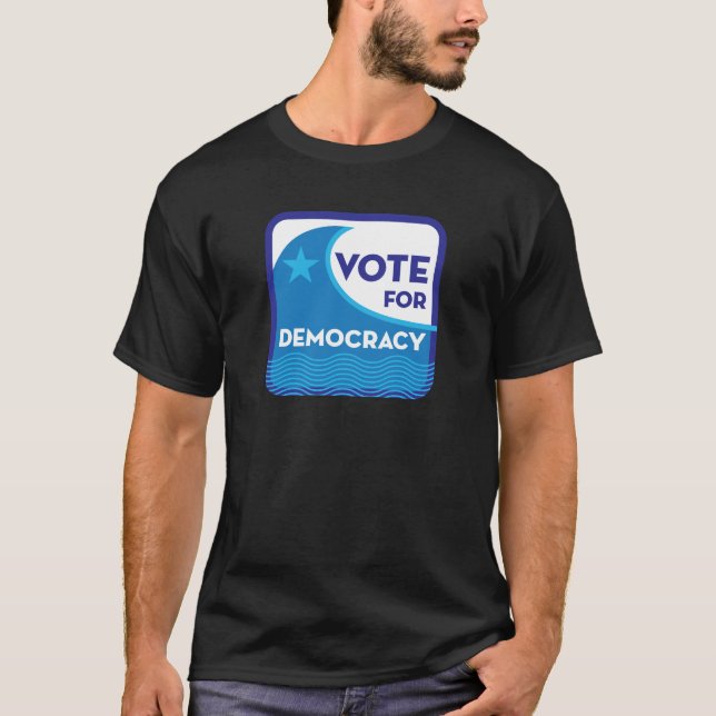 Camiseta Votar Pela Democracia (Frente)