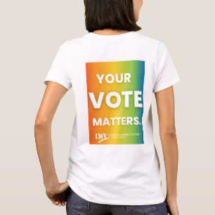Camiseta VOTAR Rainbow T Shirt