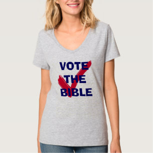 Camiseta Vote a bíblia