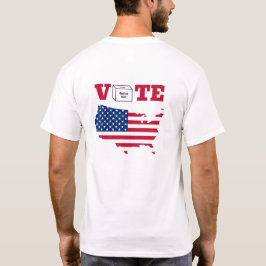 Camiseta Vote América Homens & Mulheres