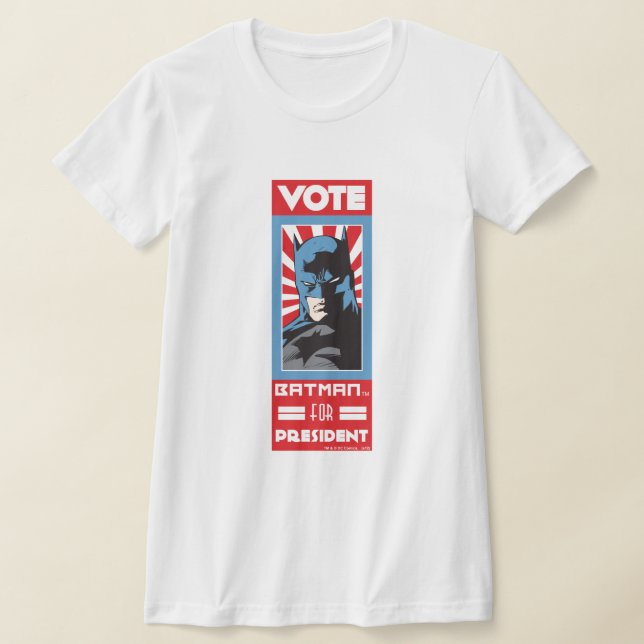 Camiseta Vote Batman para Presidente (Postura )