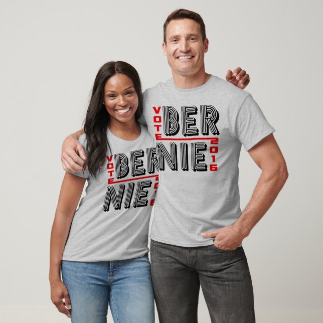 Camiseta Vote Bernie Sanders 2016 (Unissex)