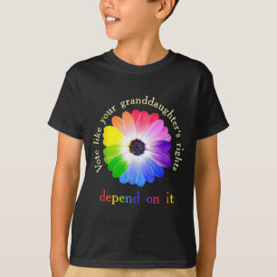 Camiseta Vote Como Se Os Direitos Da Sua Netas Dependessem