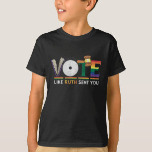 Camiseta Vote Como Se Ruth Tivesse Mandado Você Gavel Femin