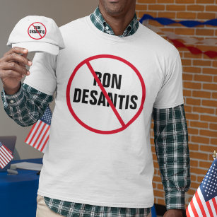 Camiseta Vote contra Ron De Santis Democrat da Flórida