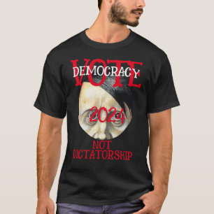 CAMISETA VOTE DEMOCRACIA NÃO DITADURA 2024