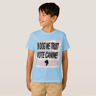 Camiseta Vote Dog com Bandeira Americana