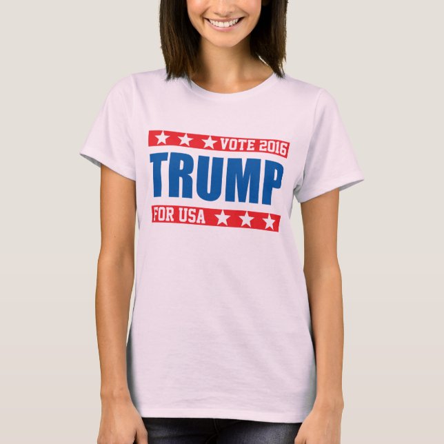 Camiseta Vote Donald Trump (Frente)
