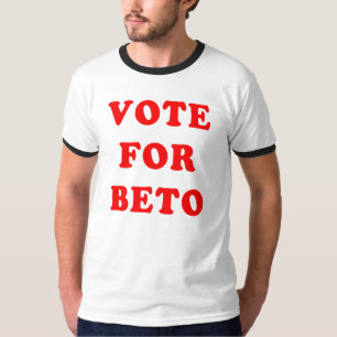 Camiseta VOTE NO BETO T-Shirt ORourke para o Texas