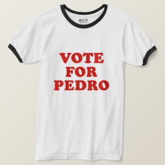Camiseta Vote no Pedro