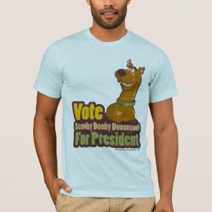 Camiseta Vote Scooby Dooby Doo para Presidente